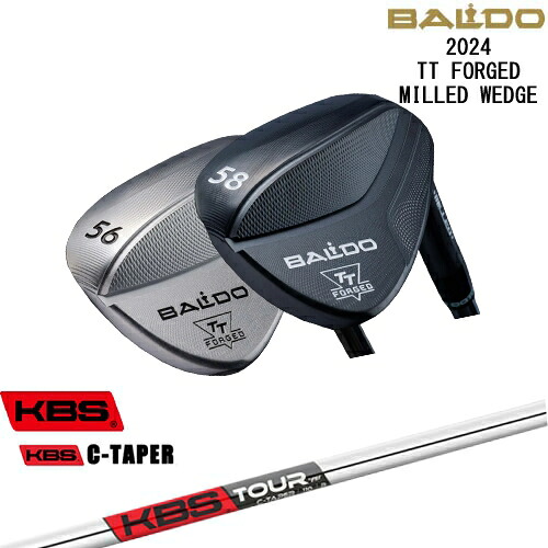 【BALDO・バルドならOVDGOLF！】【OVDカスタム】2024 TT FORGED MILLED WEDGE ウェッジ[WD]バルドBALDO KBS C-TAPER｜カスタムクラブ工房 OVDGOLF