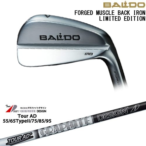 【OVDカスタム】BALDO FORGED MUSCLE BACK IRON LIMITED アイアン単品(4I)[IR]バルドBALDO TourAD 55 65 75 85 95 ツアーADグラファイトデザイン｜カスタムクラブ工房 OVDGOLF