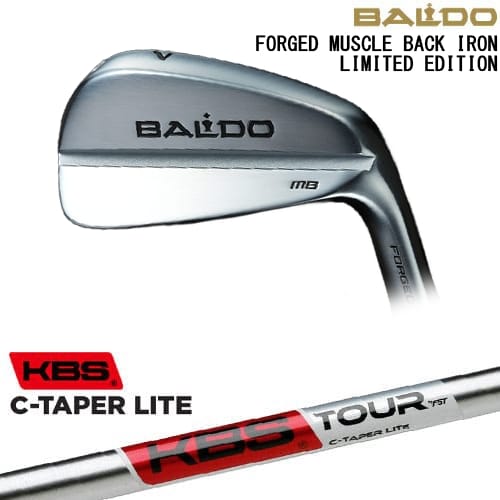 【OVDカスタム】BALDO FORGED MUSCLE BACK IRON LIMITED アイアン単品(4I)[IR]バルドBALDO KBS C-TAPER LITE シーテーパー ライト