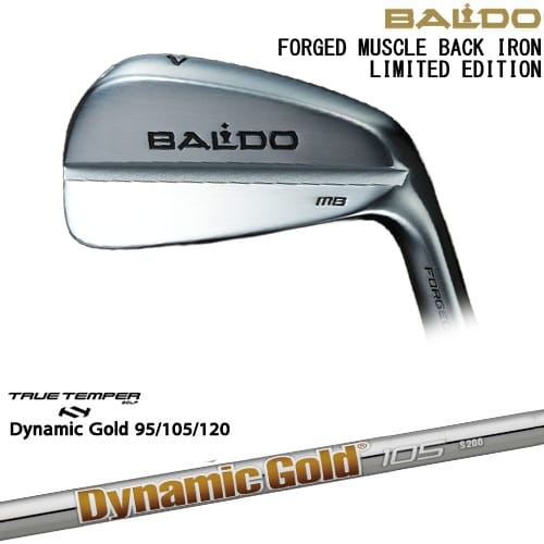 【OVDカスタム】BALDO FORGED MUSCLE BACK IRON LIMITED アイアン単品(4I)[IR]バルドBALDO DynamicGold85 95 105 115 120 ダイナミックゴールドTRUE TEMPER｜カスタムクラブ工房 OVDGOLF