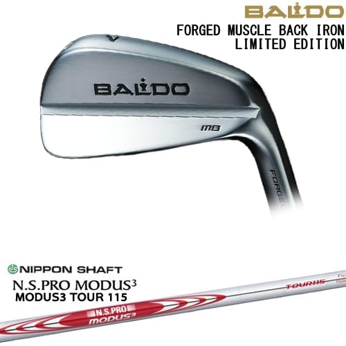 【OVDカスタム】BALDO FORGED MUSCLE BACK IRON LIMITED アイアン単品(4I)[IR]バルドBALDO N.S PRO MODUS 3 TOUR 115(赤) 日本シャフト
