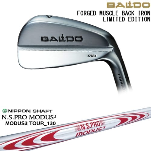 【OVDカスタム】BALDO FORGED MUSCLE BACK IRON LIMITED アイアン単品(4I)[IR]バルドBALDO N.S.PRO MODUS3 TOUR 130 日本シャフト