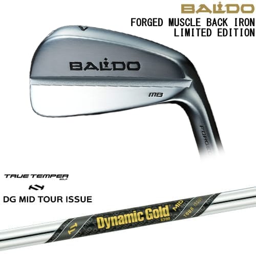 【OVDカスタム】BALDO FORGED MUSCLE BACK IRON LIMITED アイアン単品(4I)[IR]バルドBALDO Dynamic Gold MID TOUR ISSUE ツアーイシュー TRUE TEMPERトゥルーテンパー