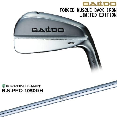 【OVDカスタム】BALDO FORGED MUSCLE BACK IRON LIMITED アイアン単品(4I)[IR]バルドBALDO N.S.PRO 1050GH 日本シャフト｜カスタムクラブ工房 OVDGOLF