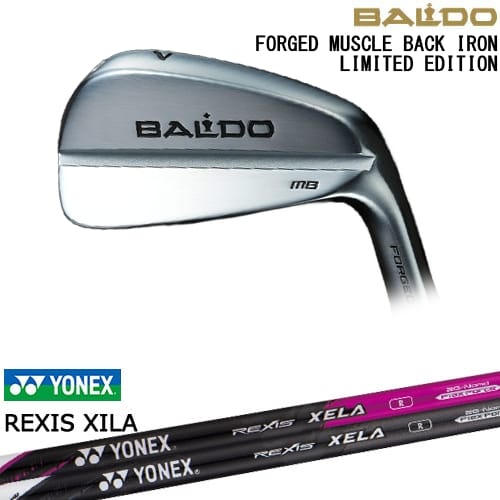 【OVDカスタム】BALDO FORGED MUSCLE BACK IRON LIMITED アイアン単品(4I)[IR]バルドBALDO REXIS XELA レクシス キセラ YONEX ヨネックス