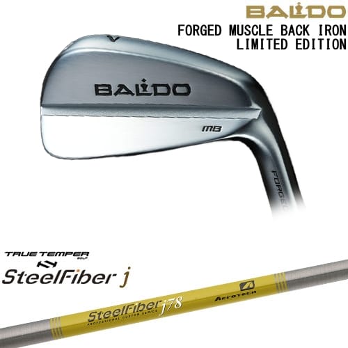 【OVDカスタム】BALDO FORGED MUSCLE BACK IRON LIMITED アイアン単品(4I)[IR]バルドBALDO スチールファイバーj(パラレル) SteelFiberTRUE TEMPER