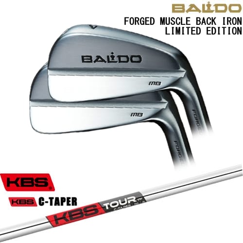 【OVDカスタム】BALDO FORGED MUSCLE BACK IRON LIMITED アイアン6本set(5I-PW)[5P]バルドBALDO KBS C-TAPER｜カスタムクラブ工房 OVDGOLF