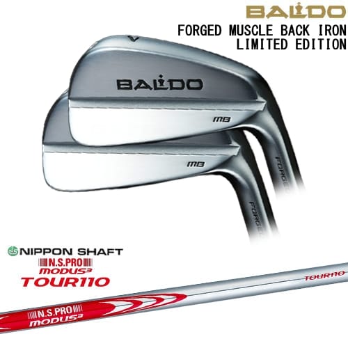 【OVDカスタム】BALDO FORGED MUSCLE BACK IRON LIMITED アイアン6本set(5I-PW)[5P]バルドBALDO N.S.PRO MODUS3 TOUR110 モーダス3ツアー110 日本シャフト｜カスタムクラブ工房 OVDGOLF