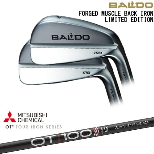 【OVDカスタム】BALDO FORGED MUSCLE BACK IRON LIMITED アイアン6本set(5I-PW)[5P]バルドBALDO OT TOUR iron 三菱ケミカル