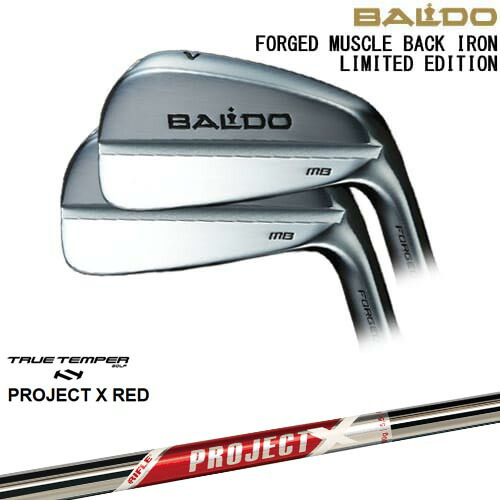 BALDO FORGED MUSCLE BACK IRON LIMITED アイアン6本set(5I-PW)[5P]バルドBALDO PROJECT X RED プロジェクトエックスレッド TRUE TEMPER 244,200円