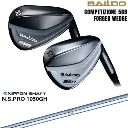 【BALDO・バルドならOVDGOLF！】BALDO568　FORGED WEDGE　48/50/52/54/56/58/60 右用[WD]バルドBALDO N.S.PRO 1050GH 日本シャフト｜カスタムクラブ工房 OVDGOLF