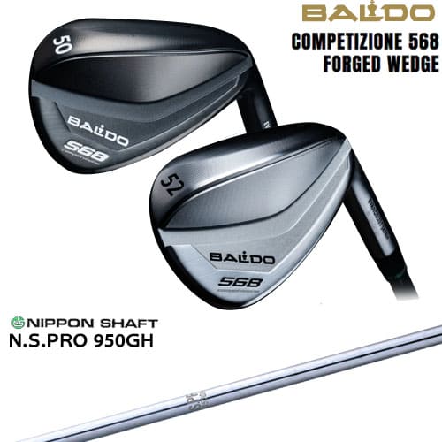 【BALDO・バルドならOVDGOLF！】BALDO568　FORGED WEDGE　48/50/52/54/56/58/60 右用[WD]バルドBALDO N.S.PRO 950GH 日本シャフト｜カスタムクラブ工房 OVDGOLF
