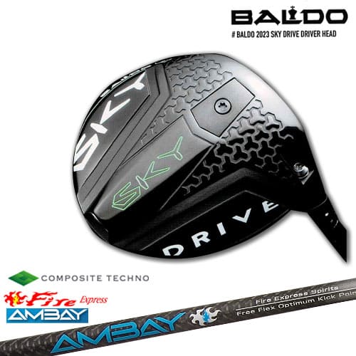 【BALDO・バルドならOVDGOLF!】バルド BALDO 2023 SKY DRIVE DRIVER スカイドライブ ドライバー FireExpress Spirits AMBAY アンバイ コンポジットテクノ|カスタムクラブ工房 OVDGOLF