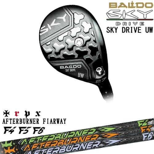 【OVDカスタム】BALDO SKY DRIVE UW ユーティリティウッド 2025年モデル[UW]バルドBALDO AFTERBURNER FIARWAY F4F5F6アフターバーナーTRPX
