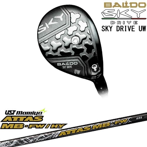【OVDカスタム】BALDO SKY DRIVE UW ユーティリティウッド 2025年モデル[UW]バルドBALDO ATTAS MB-FW アッタスエムビー マミヤmamiya 53,460円