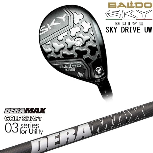 【OVDカスタム】BALDO SKY DRIVE UW ユーティリティウッド 2025年モデル[UW]バルドBALDO DERA MAX GOLF SHAFT UT/HY用 03 Utility デラマックス 58,080円