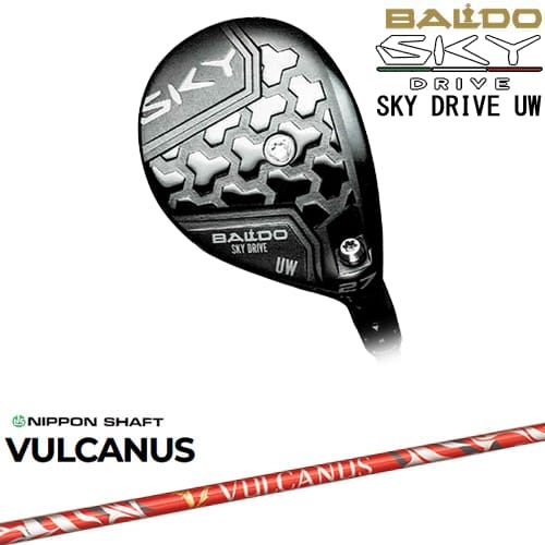 【OVDカスタム】BALDO SKY DRIVE UW ユーティリティウッド 2025年モデル[UW]バルドBALDO VULCUS バルカヌス 日本シャフト｜カスタムクラブ工房 OVDGOLF
