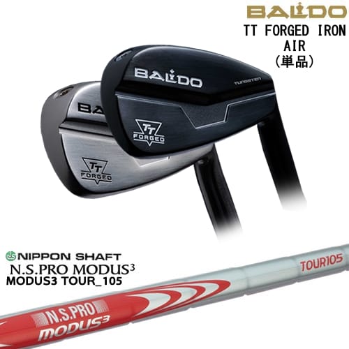 【BALDO・バルドならOVDGOLF！】【OVDカスタム】BALDO TT FORGED IRON AIR アイアン単品(5I/GW)[IR]バルドBALDO N.S.PRO MODUS3 TOUR 105 日本シャフト｜カスタムクラブ工房 OVDGOLF