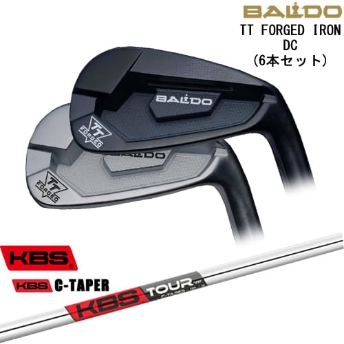 【BALDO・バルドならOVDGOLF！】【OVDカスタム】BALDO TT FORGED IRON DC アイアン6本set(5I-PW)[5P]バルドBALDO KBS C-TAPER｜カスタムクラブ工房 OVDGOLF