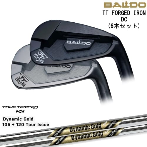 【BALDO・バルドならOVDGOLF！】【OVDカスタム】BALDO TT FORGED IRON DC アイアン6本set(5I-PW)[5P]バルドBALDO DynamicGold105 120 TOUR ISSUE(US)TRUE TEMPER