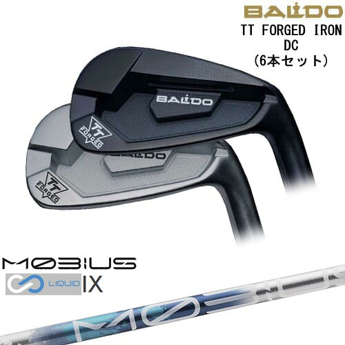 BALDO TT FORGED IRON DC アイアン6本set(5I-PW)[5P]バルドBALDO MOBIUS LIQUIDメビウスリキッド IX Design Tuningデザインチューニング｜カスタムクラブ工房 OVDGOLF