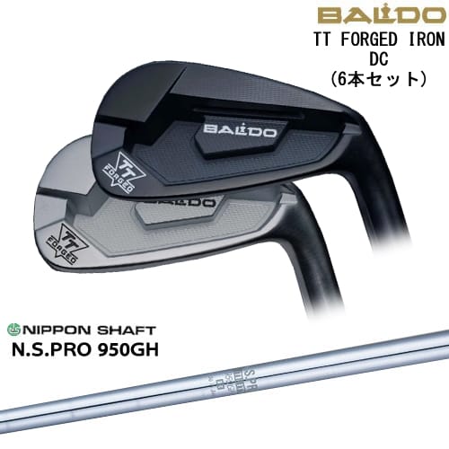 【BALDO・バルドならOVDGOLF！】【OVDカスタム】BALDO TT FORGED IRON DC アイアン6本set(5I-PW)[5P]バルドBALDO N.S.PRO 950GH 日本シャフト｜カスタムクラブ工房 OVDGOLF