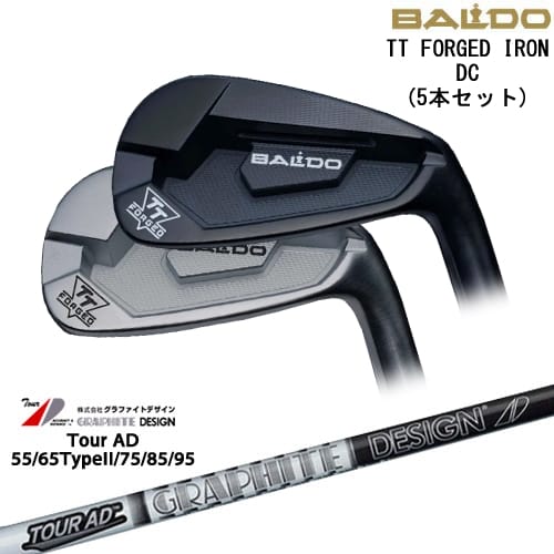 【BALDO・バルドならOVDGOLF！】【OVDカスタム】BALDO TT FORGED IRON DC アイアン5本set(6I-PW)[6P]バルドBALDO TourAD 55 65 75 85 95 ツアーADグラファイトデザイン｜カスタムクラブ工房 OVDGOLF