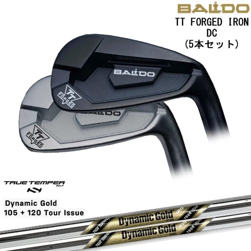 【BALDO・バルドならOVDGOLF！】【OVDカスタム】BALDO TT FORGED IRON DC アイアン5本set(6I-PW)[6P]バルドBALDO DynamicGold105 120 TOUR ISSUE(US)TRUE TEMPER