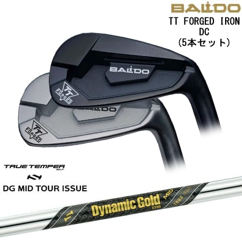 【BALDO・バルドならOVDGOLF！】【OVDカスタム】BALDO TT FORGED IRON DC アイアン5本set(6I-PW)[6P]バルドBALDO Dynamic Gold MID TOUR ISSUE ツアーイシュー TRUE TEMPERトゥルーテンパー