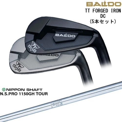【BALDO・バルドならOVDGOLF！】【OVDカスタム】BALDO TT FORGED IRON DC アイアン5本set(6I-PW)[6P]バルドBALDO N.S.PRO 1150GH TOUR 日本シャフト｜カスタムクラブ工房 OVDGOLF
