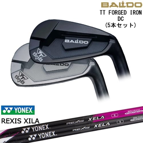 【BALDO・バルドならOVDGOLF！】【OVDカスタム】BALDO TT FORGED IRON DC アイアン5本set(6I-PW)[6P]バルドBALDO REXIS XELA レクシス キセラ YONEX ヨネックス