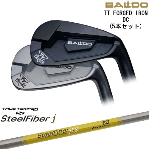 【BALDO・バルドならOVDGOLF！】【OVDカスタム】BALDO TT FORGED IRON DC アイアン5本set(6I-PW)[6P]バルドBALDO スチールファイバーj(パラレル) SteelFiberTRUE TEMPER 101,750円