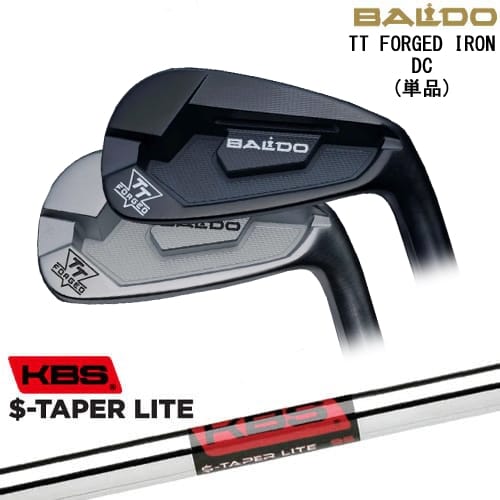 【BALDO・バルドならOVDGOLF！】【OVDカスタム】BALDO TT FORGED IRON DC アイアン単品(5I/GW)[IR]バルドBALDO KBS $-TAPER LITE ( エステーパー ライト )｜カスタムクラブ工房 OVDGOLF
