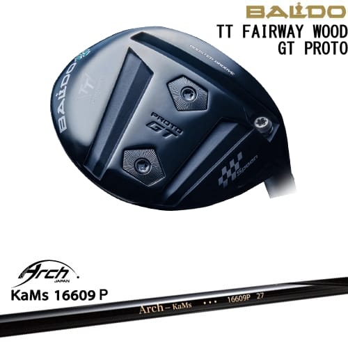 【OVDカスタム】BALDO TT FAIRWAY WOOD GT PROTO フェアウェイウッド[FW]バルドBALDO 16609P ARCH GOLF アーチゴルフジャパン