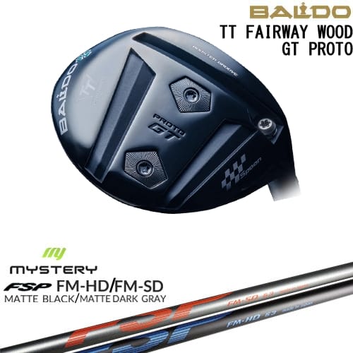 【OVDカスタム】BALDO TT FAIRWAY WOOD GT PROTO フェアウェイウッド[FW]バルドBALDO FM-HD FM-SD MYSTERY ミステリー