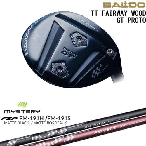 【OVDカスタム】BALDO TT FAIRWAY WOOD GT PROTO フェアウェイウッド[FW]バルドBALDO FM-191H FM-191S MYSTERY ミステリー