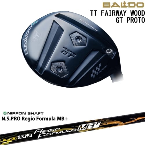 【OVDカスタム】BALDO TT FAIRWAY WOOD GT PROTO フェアウェイウッド[FW]バルドBALDO N.S.PRO Regio Formula MB+ レジオフォーミュラ