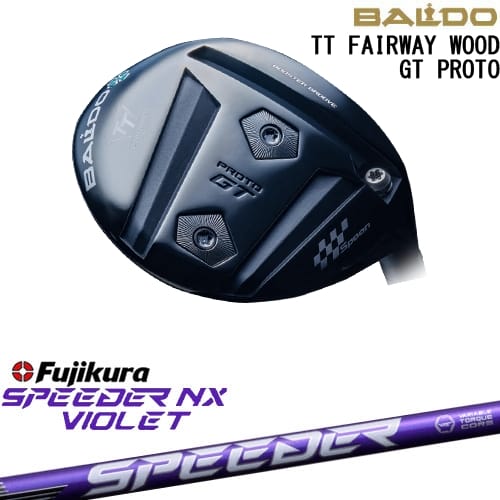 【OVDカスタム】BALDO TT FAIRWAY WOOD GT PROTO フェアウェイウッド[FW]バルドBALDO SPEEDER NX VIOLET スピーダーNXバイオレット フジクラFujikura