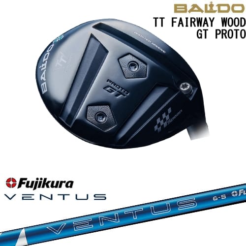 【OVDカスタム】BALDO TT FAIRWAY WOOD GT PROTO フェアウェイウッド[FW]バルドBALDO 24 VENTUS BLUE ベンタス ブルー フジクラ Fujikura｜カスタムクラブ工房 OVDGOLF