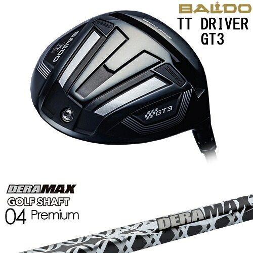 BALDO 2024 TT DRIVER GT3 SHALLOW ドライバー[DW]バルドBALDO DERA MAX GOLF SHAFT 04 Premium デラマックス｜カスタムクラブ工房 OVDGOLF