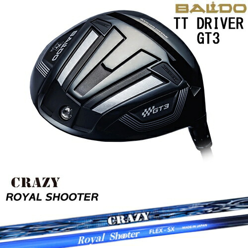 BALDO 2024 TT DRIVER GT3 SHALLOW ドライバー[DW]バルドBALDO ROYAL SHOOTER ロイヤルシューターCRAZYクレイジー