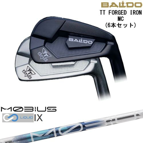 BALDO TT FORGED IRON MC アイアン6本set(5I-PW)[5P]バルドBALDO MOBIUS LIQUIDメビウスリキッド IX Design Tuningデザインチューニング｜カスタムクラブ工房 OVDGOLF