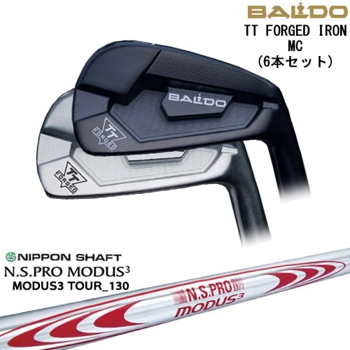 【BALDO・バルドならOVDGOLF！】【OVDカスタム】BALDO TT FORGED IRON MC アイアン6本set(5I-PW)[5P]バルドBALDO N.S.PRO MODUS3 TOUR 130 日本シャフト 108,900円