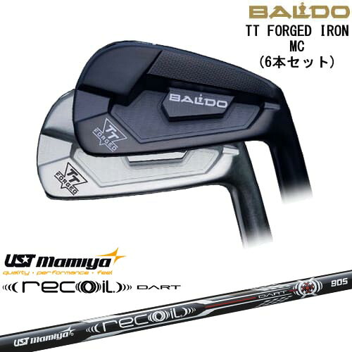 BALDO TT FORGED IRON MC アイアン6本set(5I-PW)[5P]バルドBALDO Recoil DART リコイルダートUSTマミヤmamiya｜カスタムクラブ工房 OVDGOLF