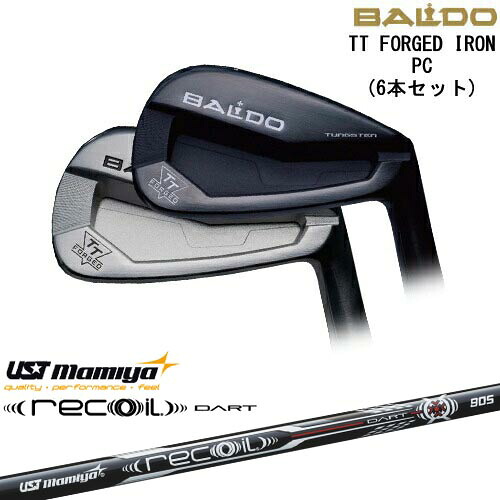 BALDO TT FORGED IRON PC アイアン6本set(5I-PW)[5P]バルドBALDO Recoil DART リコイルダートUSTマミヤmamiya 122,100円