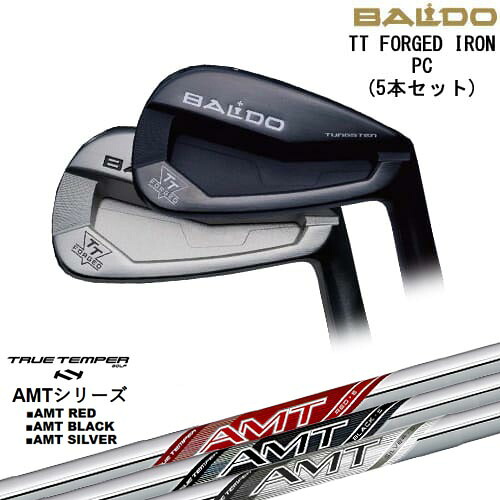 BALDO TT FORGED IRON PC アイアン5本set(6I-PW)[6P]バルドBALDO AMT RED/BLACK/SILVER レッド/ブラック/シルバー TRUE TEMPERトゥルーテンパー