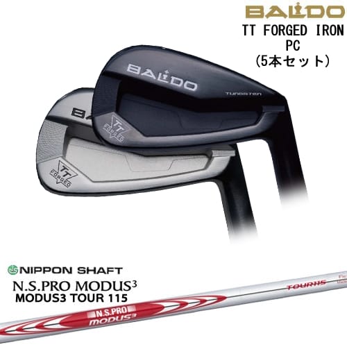 【BALDO・バルドならOVDGOLF！】【OVDカスタム】BALDO TT FORGED IRON PC アイアン5本set(6I-PW)[6P]バルドBALDO N.S PRO MODUS 3 TOUR 115(赤) 日本シャフト