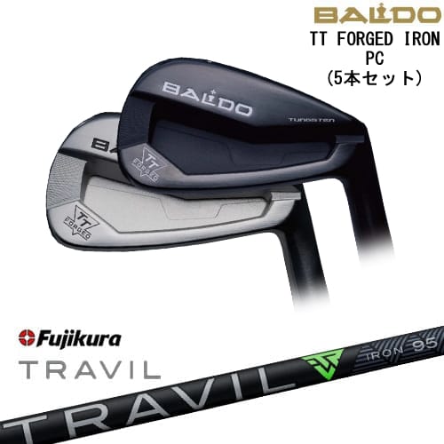 【BALDO・バルドならOVDGOLF！】【OVDカスタム】BALDO TT FORGED IRON PC アイアン5本set(6I-PW)[6P]バルドBALDO TRAVIL IRON トラビルアイアン Fujikura フジクラ