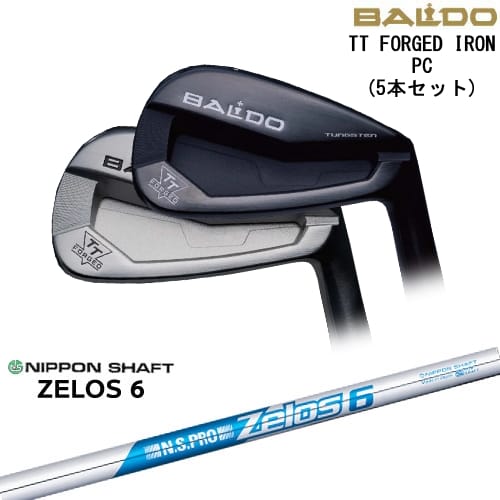 【BALDO・バルドならOVDGOLF！】【OVDカスタム】BALDO TT FORGED IRON PC アイアン5本set(6I-PW)[6P]バルドBALDO N.S.PRO ZELOS 6 日本シャフト