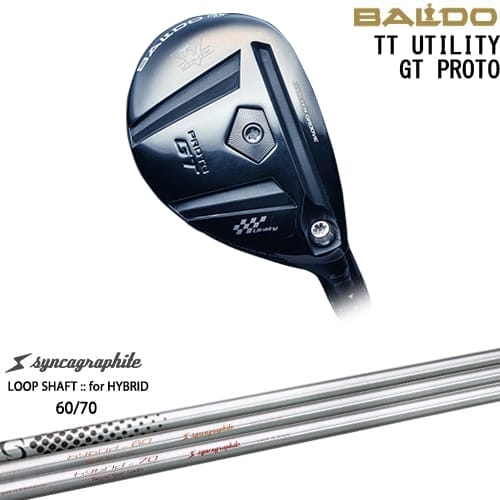 BALDO TT UTILITY GT PROTO ユーティリティ[UT]バルドBALDO LOOP SHAFT：：for HYBRID 60/70 川崎春花プロ シンカグラファイト